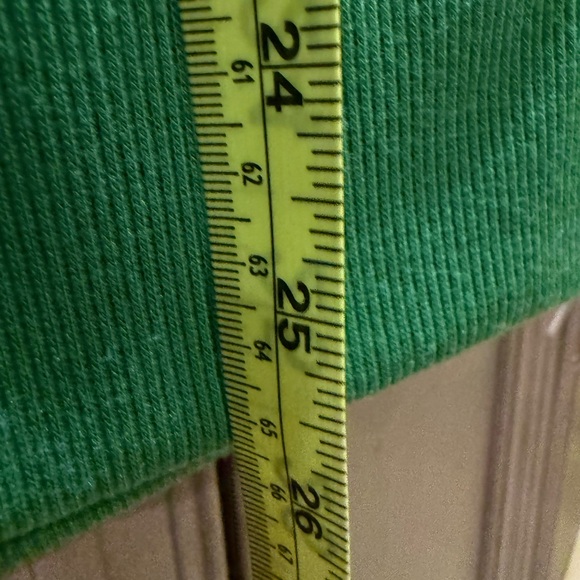 Jane and Delancey Pickleball Sweatshirt/Top Green Crew Neck - Picture 7 of 8